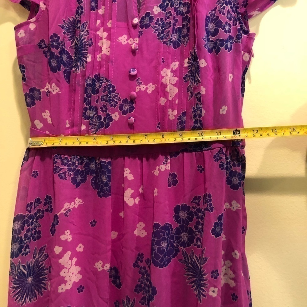 ModCloth Oh Say Can Museum A-Line Dress Violet - Picture 8 of 9